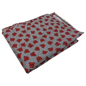 VTG Red Dog Beer Logo Fabric Man‎ Cave Decor, Cornhole Bags - RARE